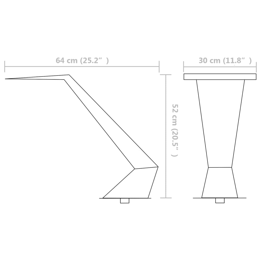 Fontana per Piscina in Acciaio Inossidabile 64x30x52 cm Argento   cod mxl 73597