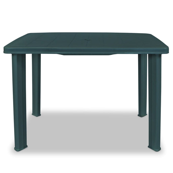 Tavolo da Giardino Verde 101x68x72 cm in Plastica cod mxl 42715