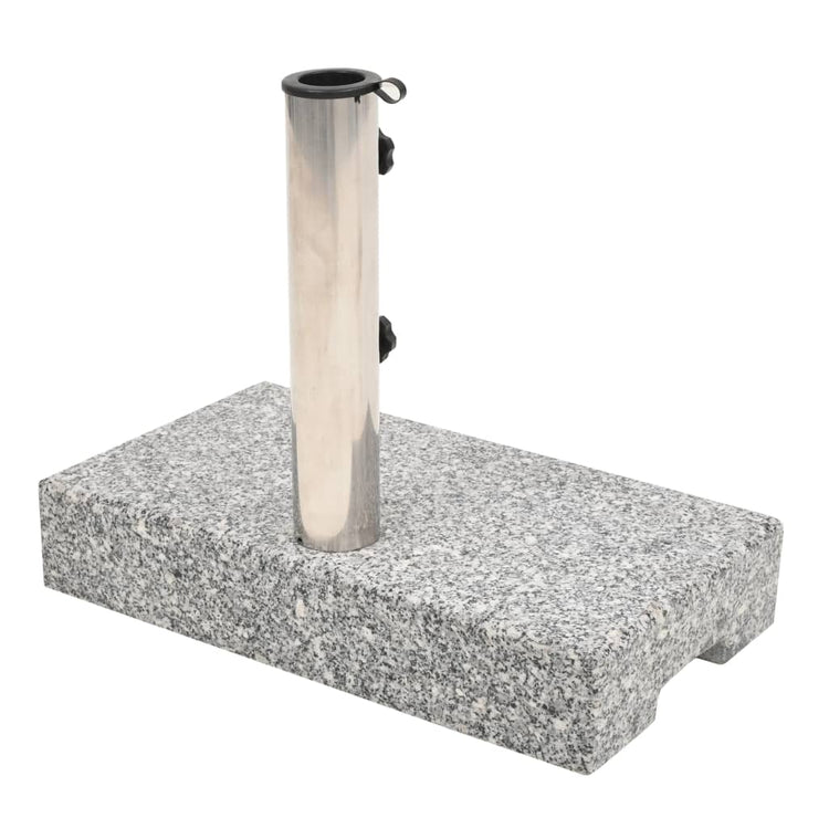 Base per Parasole in Granito Rettangolare 25 kg cod mxl 49489