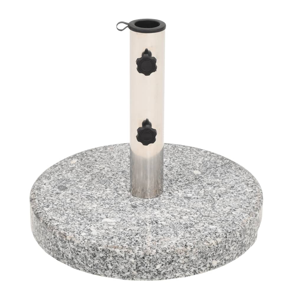 Base per Parasole in Granito Rotonda 20 kg cod mxl 41606