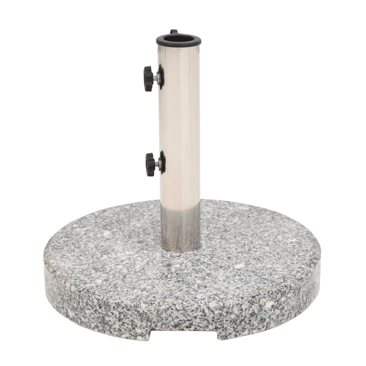 Base per Parasole in Granito Rotonda 20 kg cod mxl 41606