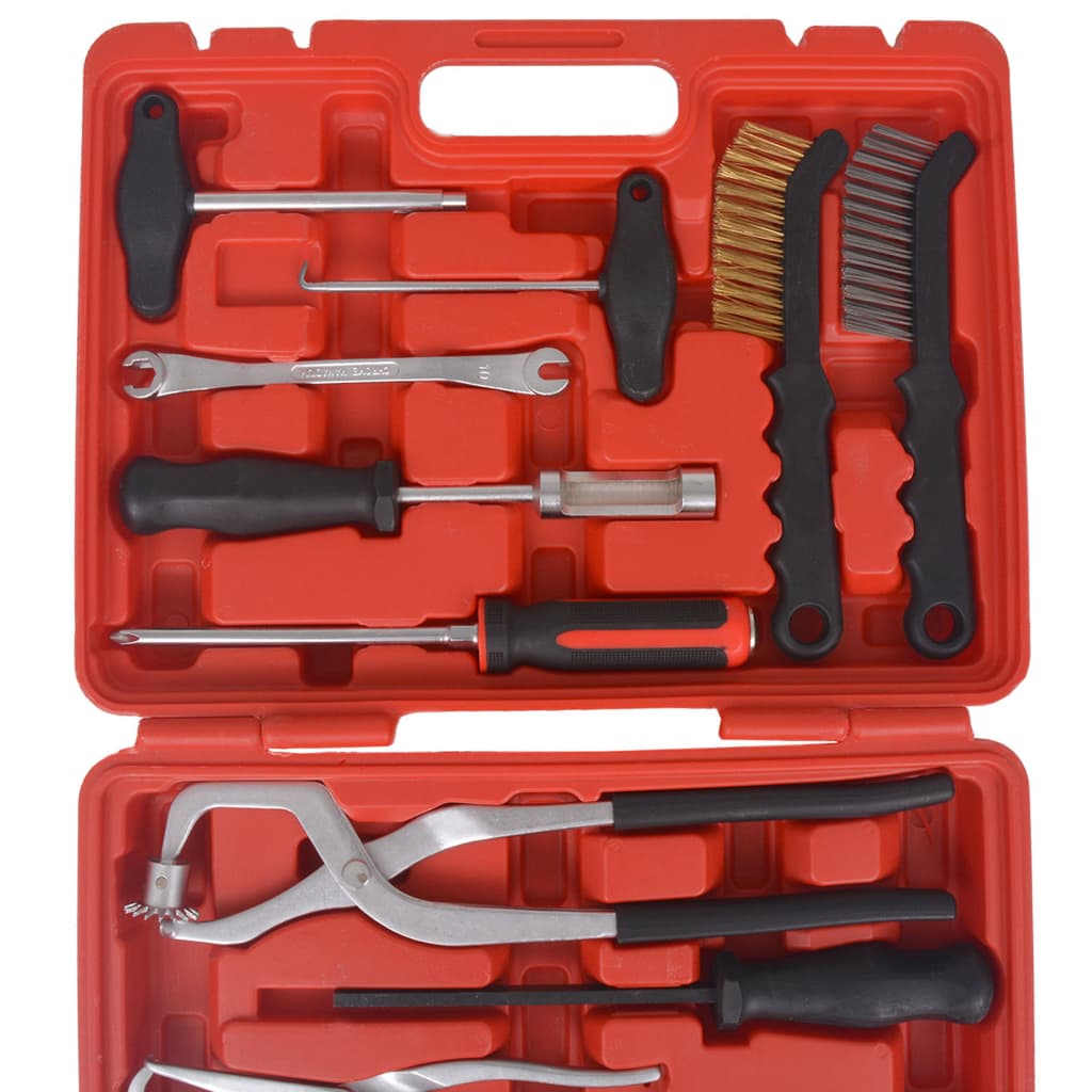 Kit di Attrezzi 15 pz per Manutenzione e Assemblaggio Freni 210425