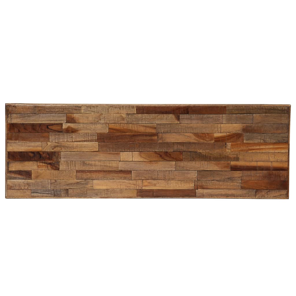 Tavolo Consolle in Legno Massello di Teak 90x30x76 cm 245418