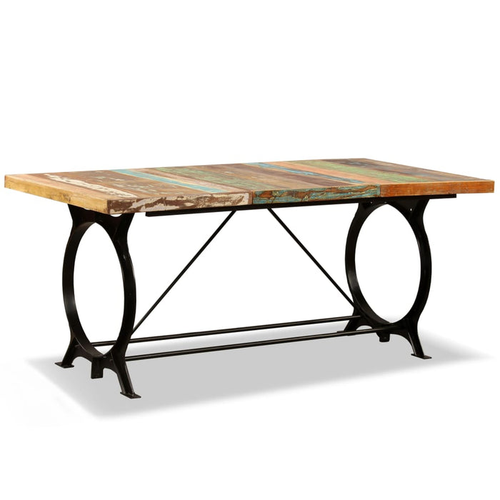 Tavolo da Pranzo in Legno Massello Anticato 180 cm 244800