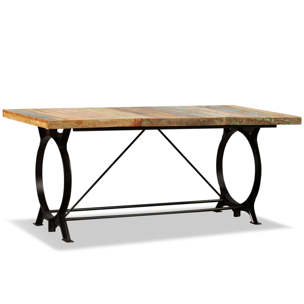 Tavolo da Pranzo in Legno Massello Anticato 180 cm cod mxl 15816