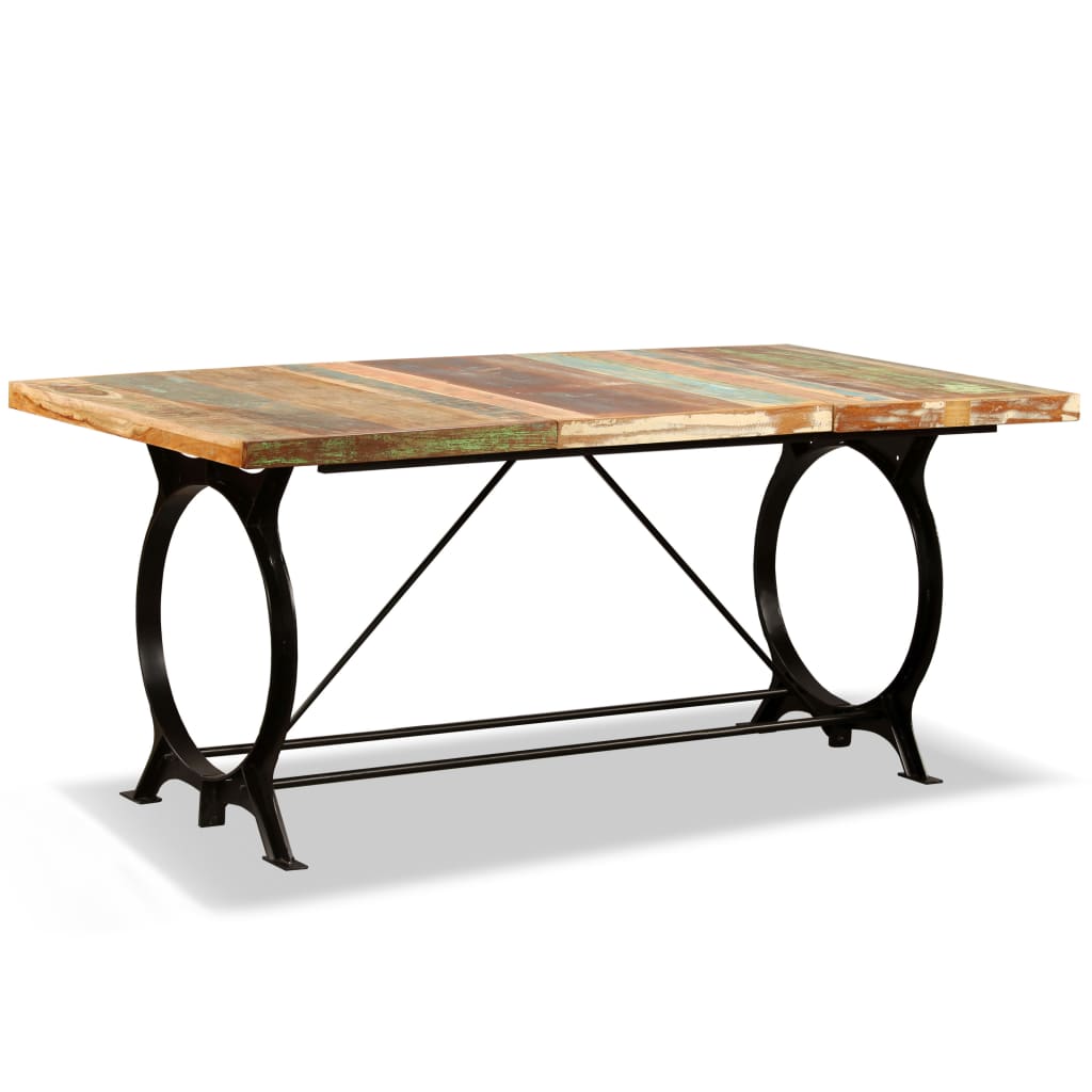 Tavolo da Pranzo in Legno Massello Anticato 180 cm cod mxl 15816