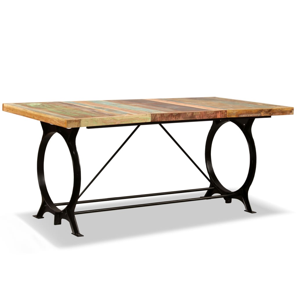 Tavolo da Pranzo in Legno Massello Anticato 180 cm cod mxl 15816