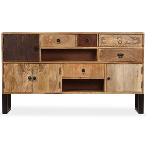 Credenza in Legno Massello di Mango 140x30x80 cm cod mxl 58139