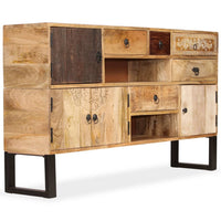 Credenza in Legno Massello di Mango 140x30x80 cm cod mxl 58139