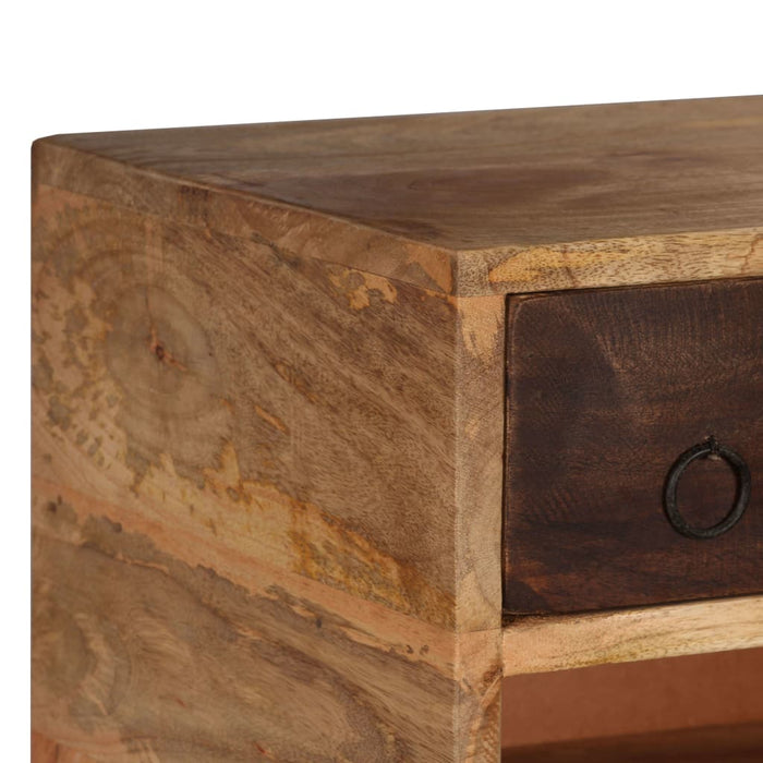 Credenza in Legno Massello di Mango 100x30x130 cm 244939