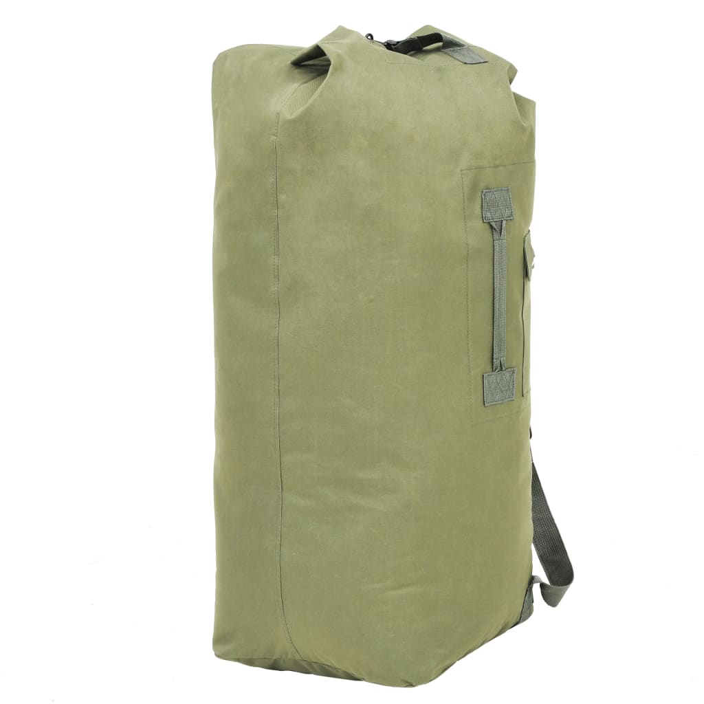 Borsone da Viaggio Stile Militare 85 L Verde Oliva