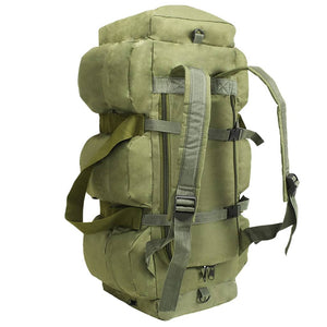 Borsone da Viaggio Stile Militare 3 in 1 90 L Verde Oliva cod mxl 71141