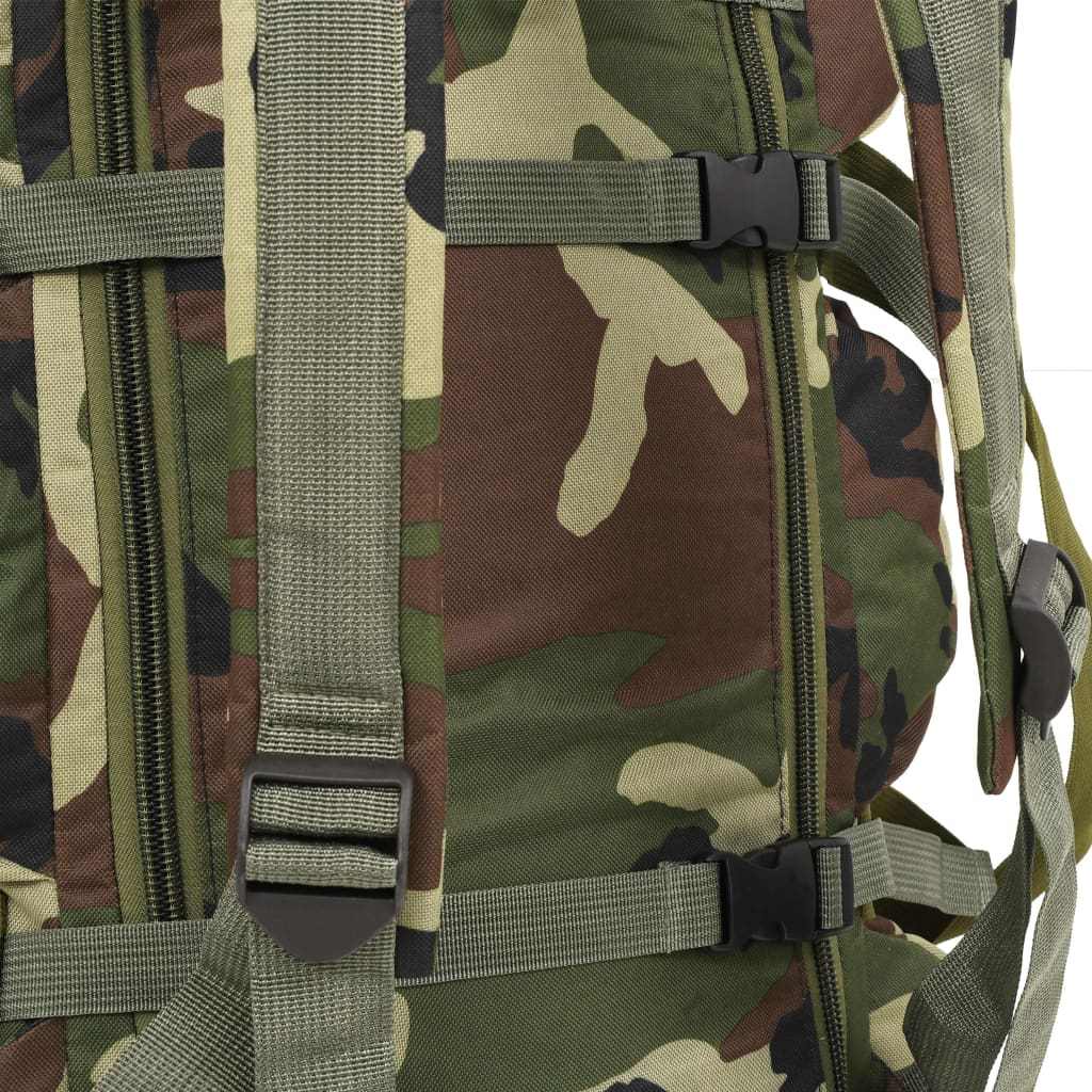 Borsone da Viaggio Stile Militare 3 in 1 90 L Mimetico