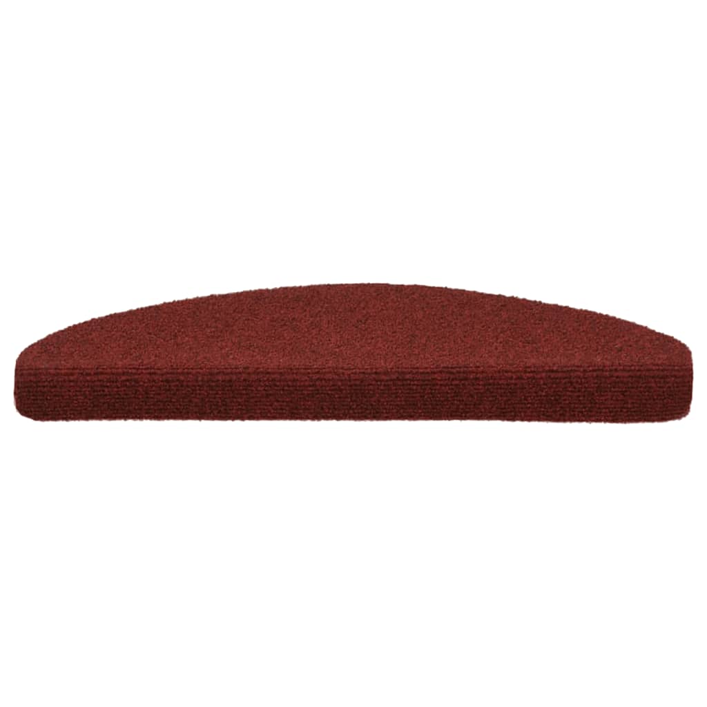 Tappetini Autoadesivi per Scale 15 pz 65x21x4 cm Rosso cod mxl 65781