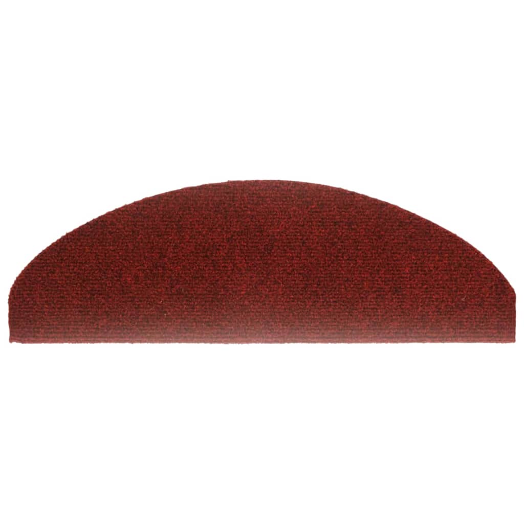 Tappetini Autoadesivi per Scale 15 pz 65x21x4 cm Rosso cod mxl 65781