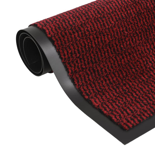 Tappeto Antipolvere Trapuntato Rettangolare 40x60cm Rosso 132704