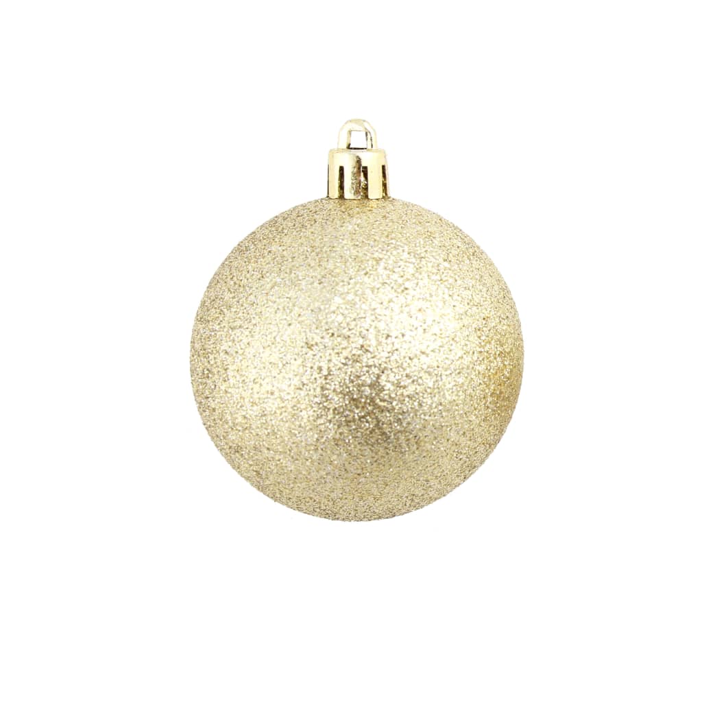 Set Palline di Natale 100 pz 3/4/6 cm Oro 245708