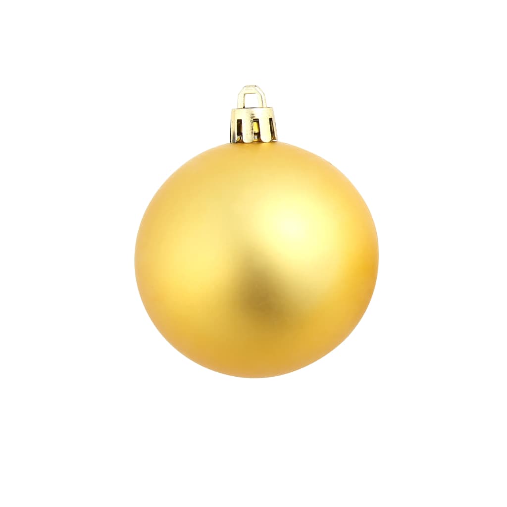 Set Palline di Natale 100 pz 3/4/6 cm Oro 245708