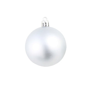 Set Palline di Natale 100 pz 3/4/6 cm Argento