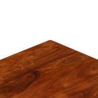 Tavolino da Salotto in Legno Acacia Finitura Miele 110x55x35 cm 245655