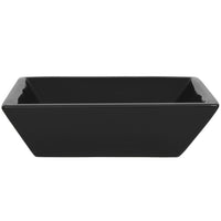 Lavandino Quadrato in Ceramica Nero 41,5x41,5x12 cm 142739