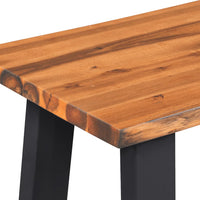 Panca in Legno Massello di Acacia 145 cm 245687