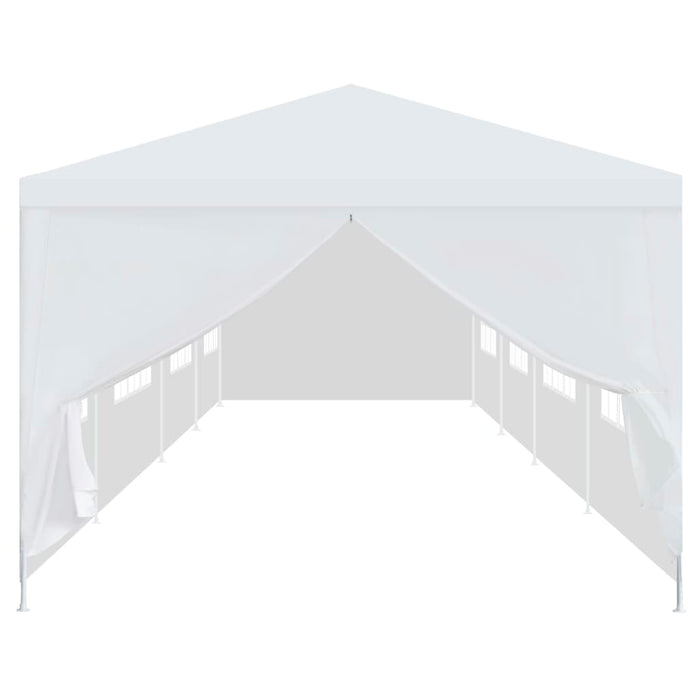 Gazebo da Giardino 3x12 m Bianco 91429