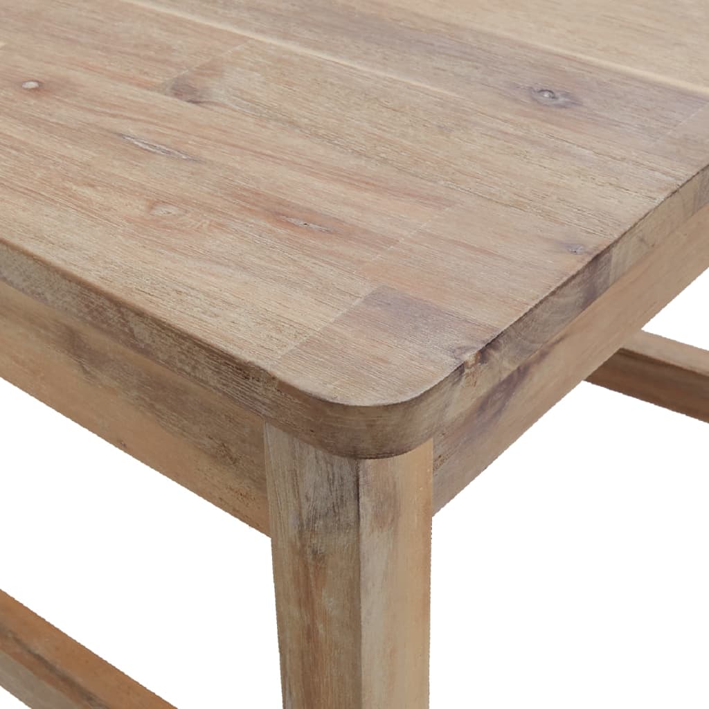 Sedie da Pranzo 4 pz in Legno Massello di Acacia 246006