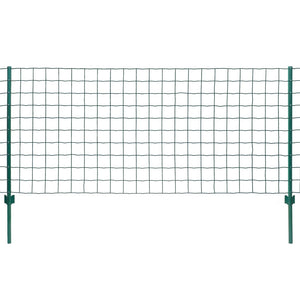 Recinzione Euro 20x0,8 m in Acciaio Verde