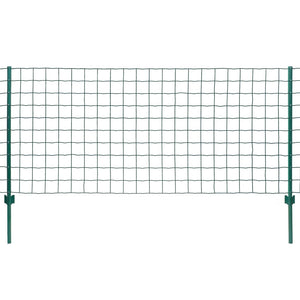 Recinzione Euro 20x0,8 m in Acciaio Verde cod mxl 14348