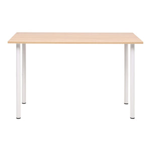 Tavolo da Pranzo 120x60x73 cm Rovere e Bianco