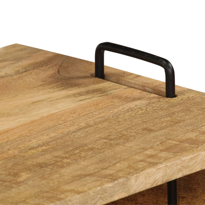 Tavolino da Caffè in Legno Massello di Mango 100x60x45 cm cod mxl 8919