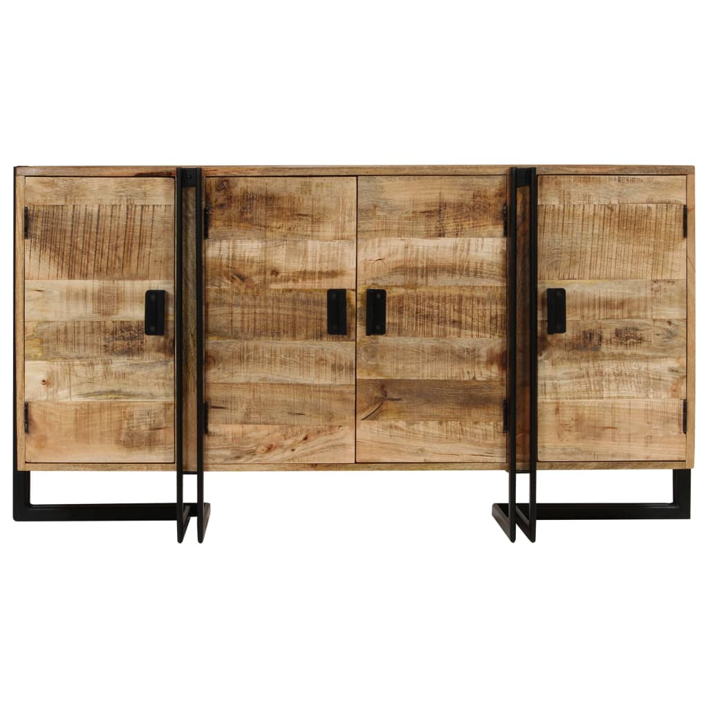 Credenza in Legno Massello di Mango 150x40x80 cm