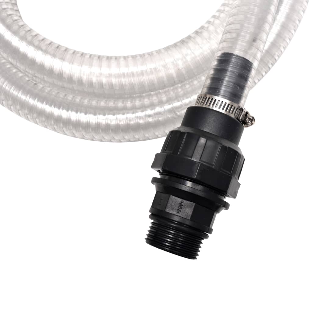 Tubo di Aspirazione con Connettori 7 m 22 mm Bianco 142897