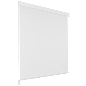 Tenda a Rullo per Doccia 140x240 cm Bianco