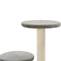 Albero per Gatti con Tiragraffi in Sisal 60 cm Grigio  cod mxl 68666