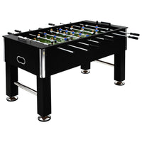 Tavolo Calcio Balilla in Acciaio 60 kg 140x74,5x87,5 cm Nerocod mxl 73143