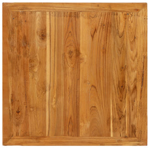 Tavolo da Bar in Teak Massello di Recupero 60x60x107 cm 245803