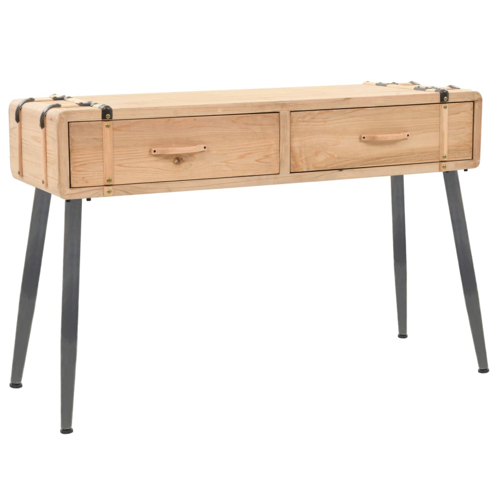 Tavolo Consolle in Legno Massello di Abete 115x40,5x76 cm 245772