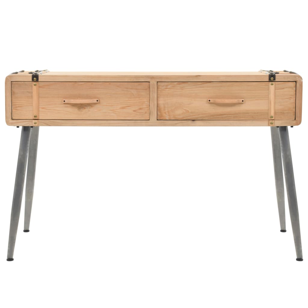 Tavolo Consolle in Legno Massello di Abete 115x40,5x76 cm 245772