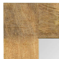 Specchio in Legno Massello di Mango 50x50 cm  cod mxl 67587