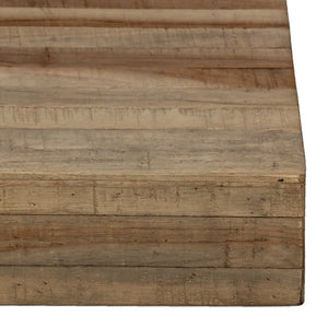 Tavolo Consolle in Legno di Teak Rigenerato 120x35x81 cm