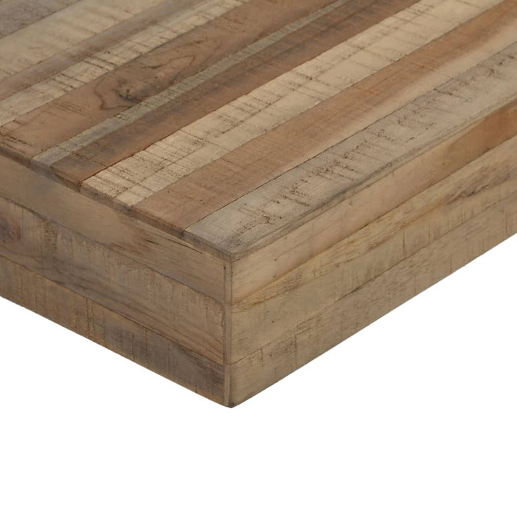 Tavolo Consolle in Legno di Teak Rigenerato 120x35x81 cm