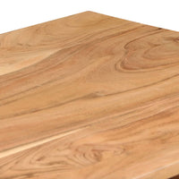 Scrittoio in Legno Massello di Acacia 118x45x76 cm 246205