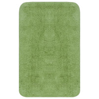 Set Tappetini per Bagno 2 pz in Tessuto Verde 133233