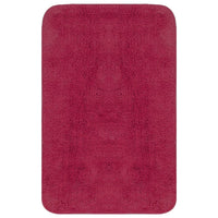 Set Tappetini per Bagno 2 pz in Tessuto Fucsia cod mxl 65672