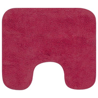 Set Tappetini per Bagno 2 pz in Tessuto Fucsia cod mxl 65672