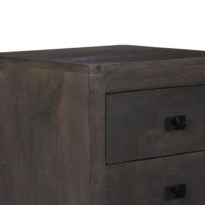 Credenza in Legno Massello di Mango 40x40x91 cm 245912