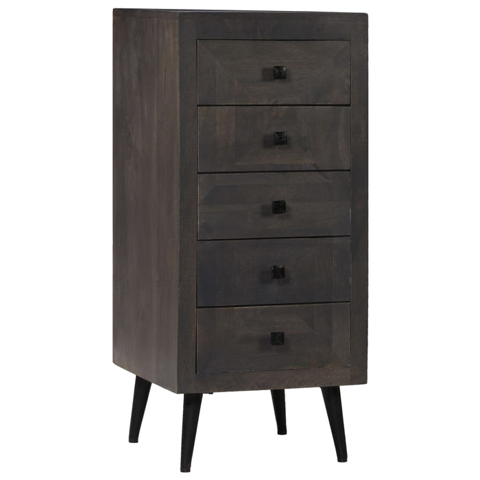 Credenza in Legno Massello di Mango 40x40x91 cm 245912