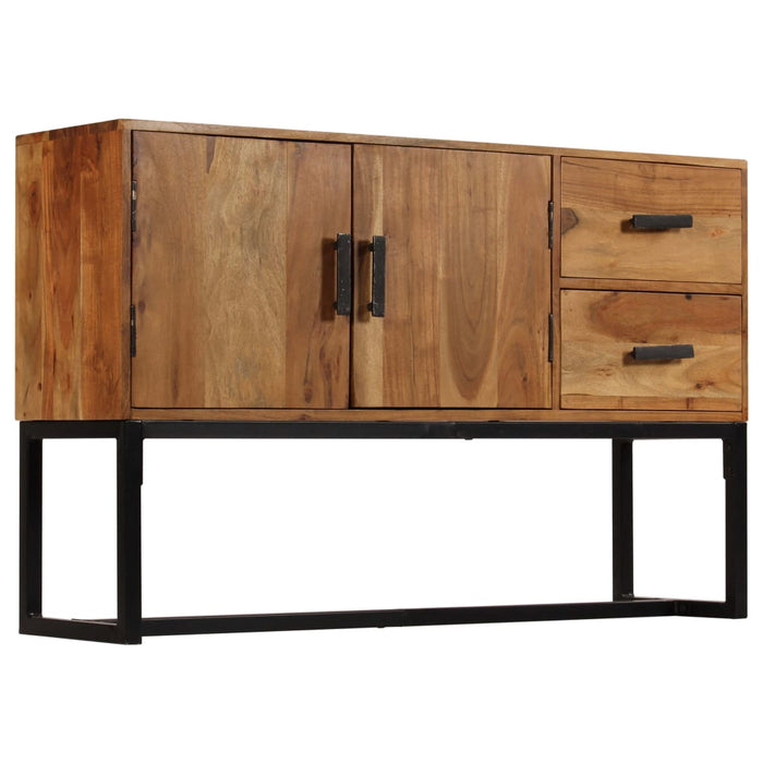 Credenza Marrone 110x30x70 cm in Legno Massello di Acacia 246142